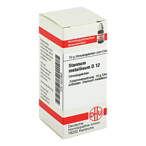 STANNUM METALLICUM D 12 Globuli