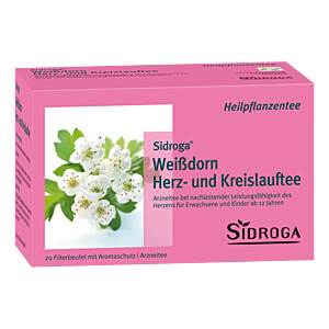 SIDROGA Weißdorn Herz- und Kreislauftee Filterb.