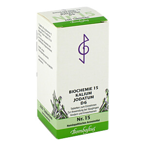 BIOCHEMIE 15 Kalium jodatum D 6 Tabletten