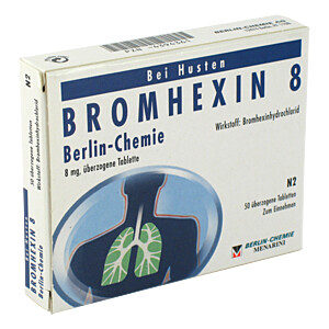 BROMHEXIN 8 Berlin Chemie überzogene Tabletten