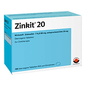 ZINKIT 20 überzogene Tabletten