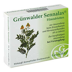 GRÜNWALDER Sennalax Filmtabletten