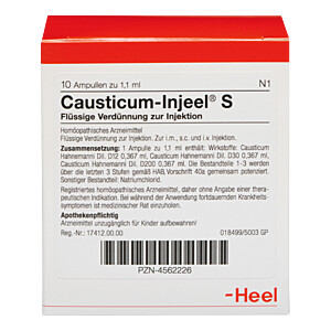 CAUSTICUM INJEEL S Ampullen