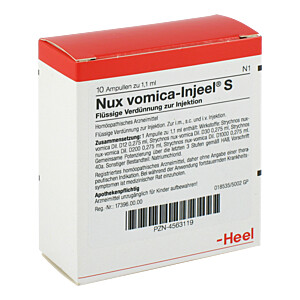 NUX VOMICA INJEEL S Ampullen