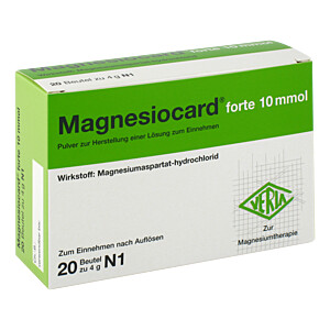MAGNESIOCARD forte 10 mmol Plv.z.Her.e.Lsg.z.Einn.