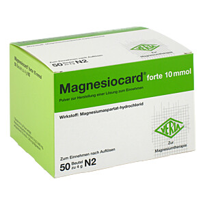 MAGNESIOCARD forte 10 mmol Plv.z.Her.e.Lsg.z.Einn.