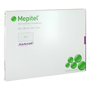 MEPITEL Silikon Netzverband 20x30 cm steril