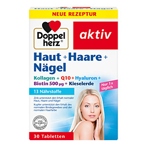 DOPPELHERZ Haut+Haare+Nägel Tabletten