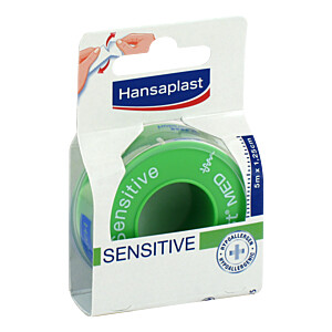 HANSAPLAST Fixierpfl.Sensitive 1,25 cmx5 m
