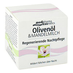 OLIVEN-MANDELMILCH regenerierende Nachtpflege