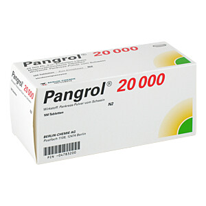 PANGROL 20.000 magensaftresistente Tabletten