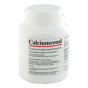 CALCIUMCARBONAT CALCIUMRENAL Tabletten