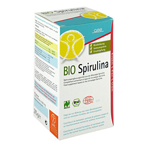 GSE Spirulina 500 mg Bio Naturland Tabletten