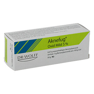 AKNEFUG oxid mild 5 prozent Gel