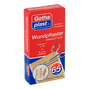 GOTHAPLAST Wundpfl.elastisch 4 cmx1 m geschnitten