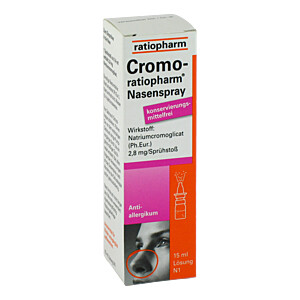 CROMO-RATIOPHARM Nasenspray konservierungsfrei