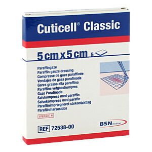 CUTICELL Classic Wundgaze 5x5 cm