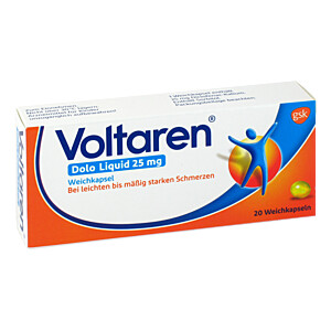 VOLTAREN Dolo Liquid 25 mg Weichkapseln