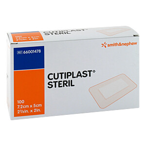 CUTIPLAST steril Wundverband 5x7,2 cm