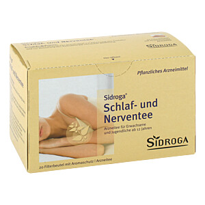 SIDROGA Schlaf- und Nerventee Filterbeutel