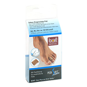 BORT PediSoft TexLine Zeh.Fing.Schutz Pad small