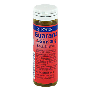 HOYER Guarana & Ginseng Kautabletten