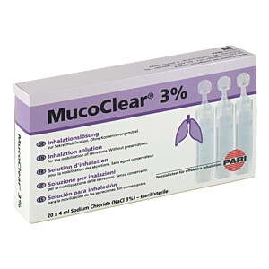 MUCOCLEAR 3 prozent NaCl Inhalationslösung