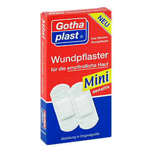 GOTHAPLAST Wundpfl.Mini sensitiv 1,7x4 cm