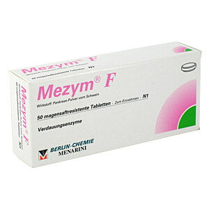 MEZYM F magensaftresistente Tabletten