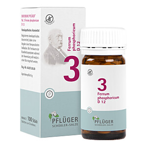 BIOCHEMIE Pflüger 3 Ferrum phosphoricum D 12 Tabletten