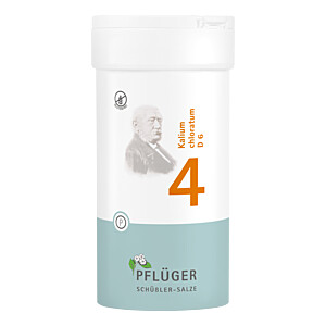 BIOCHEMIE Pflüger 4 Kalium chloratum D 6 Tabletten