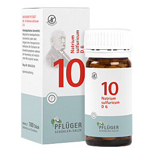 BIOCHEMIE Pflüger 10 Natrium sulfuricum D 6 Tabletten