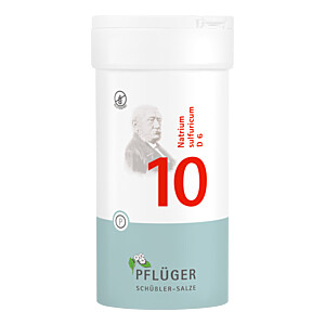 BIOCHEMIE Pflüger 10 Natrium sulfuricum D 6 Tabletten