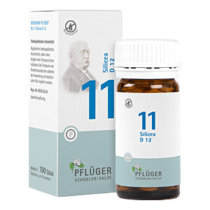 BIOCHEMIE Pflüger 11 Silicea D 12 Tabletten