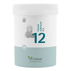 BIOCHEMIE Pflüger 12 Calcium sulfuricum D 6 Tabletten