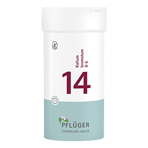 BIOCHEMIE Pflüger 14 Kalium bromatum D 6 Tabletten