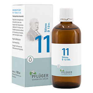 BIOCHEMIE Pflüger 11 Silicea D 12 Tropfen