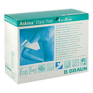 ASKINA Elast Fine Binde 8 cmx4 m lose