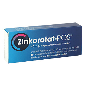 ZINKOROTAT POS magensaftresistente Tabletten