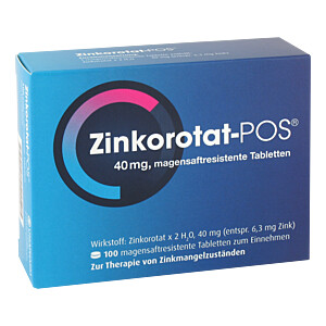 ZINKOROTAT POS magensaftresistente Tabletten