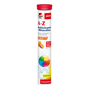 DOPPELHERZ A-Z Multivitamin+Mineralien Brausetabletten