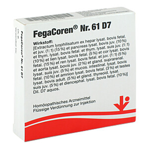 FEGACOREN Nr.61 D 7 Ampullen