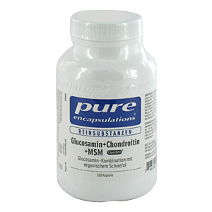 PURE ENCAPSULATIONS Glucosamin+Chondr.+MSM Kapseln
