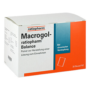 MACROGOL-ratiopharm Balance Plv.z.H.e.L.z.Einn.