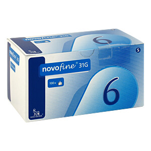 NOVOFINE Nadeln 31 G 0,25x6 mm