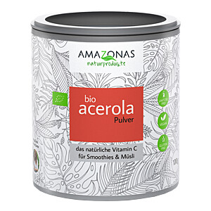 ACEROLA 100 prozent Bio Pur natürliches Vit.C Pulv