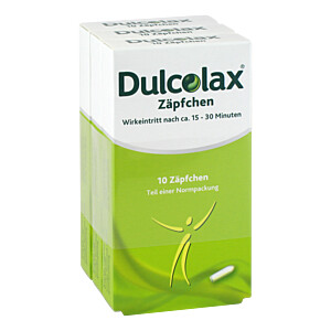DULCOLAX 10 mg Zäpfchen