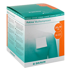 ASKINA Mullkompressen 10x20 cm steril