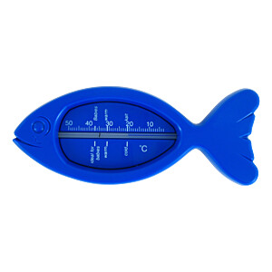 BADETHERMOMETER Fisch blau