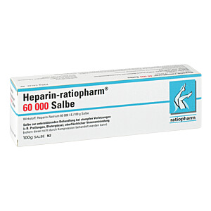 HEPARIN-RATIOPHARM 60.000 Salbe